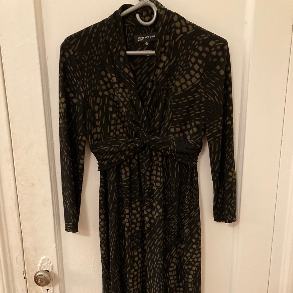 Jones New York Faux Wrap Dress